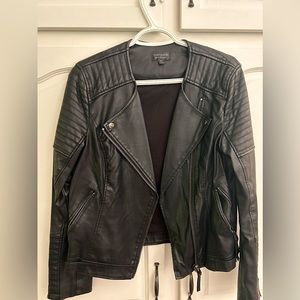 Topshop Faux Leather Jacket